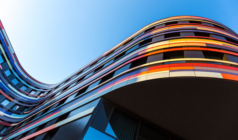 modern office building