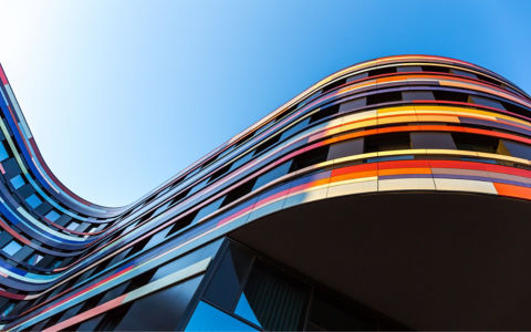 modern office building