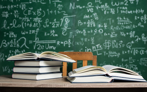 Book with green Boards