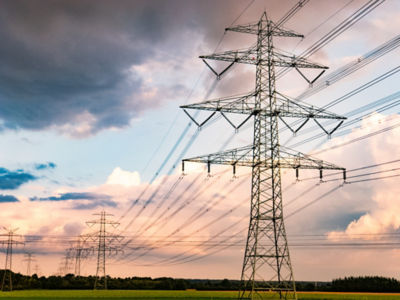 electricity towers