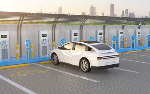 EV Car or Electric Vehicle Charge