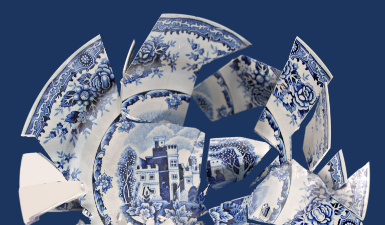 flower-broken-plate