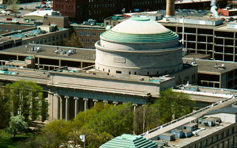 Buildings  from top view