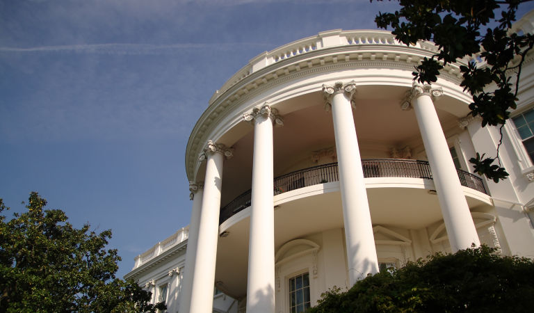 White House South Portico