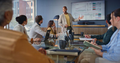 Meeting room presentation