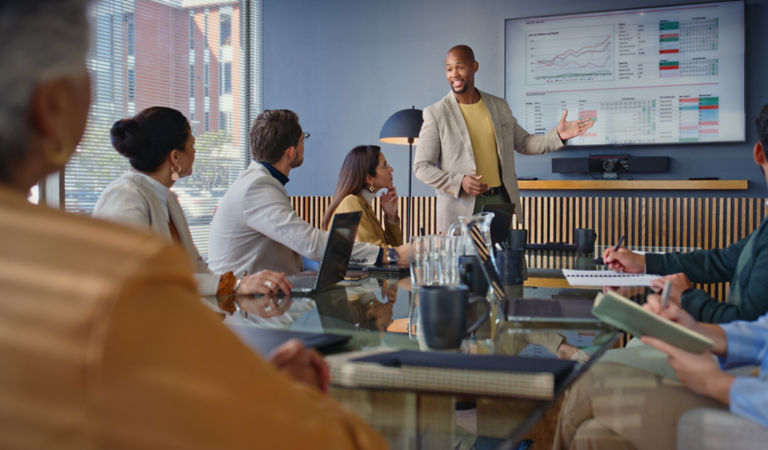 Meeting room presentation
