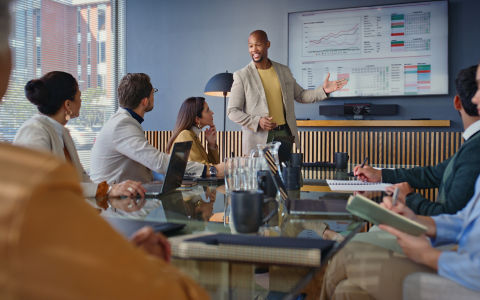 Meeting room presentation