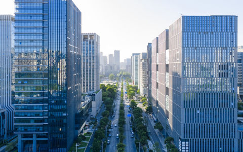 Modern sustainable city