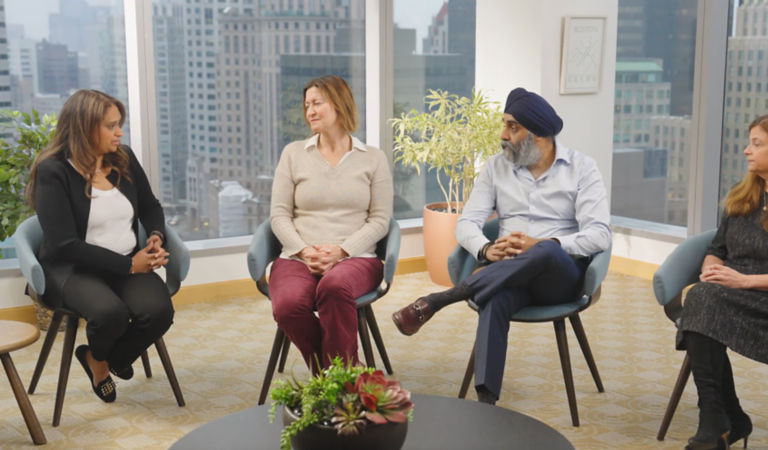 Private market video meeting