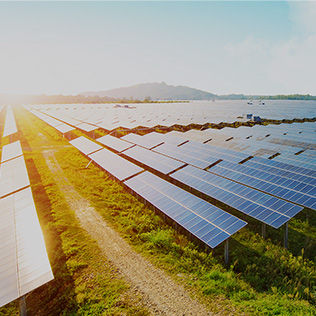 Vast solar panels small