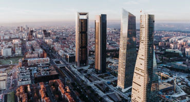 view of the madrid city