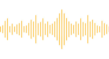 Yellow sound wav